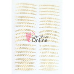 Banda lifting adeziva pentru ridicarea pleoapei,  20 perechi Cod 1117 Crem + 1 Pulverizator